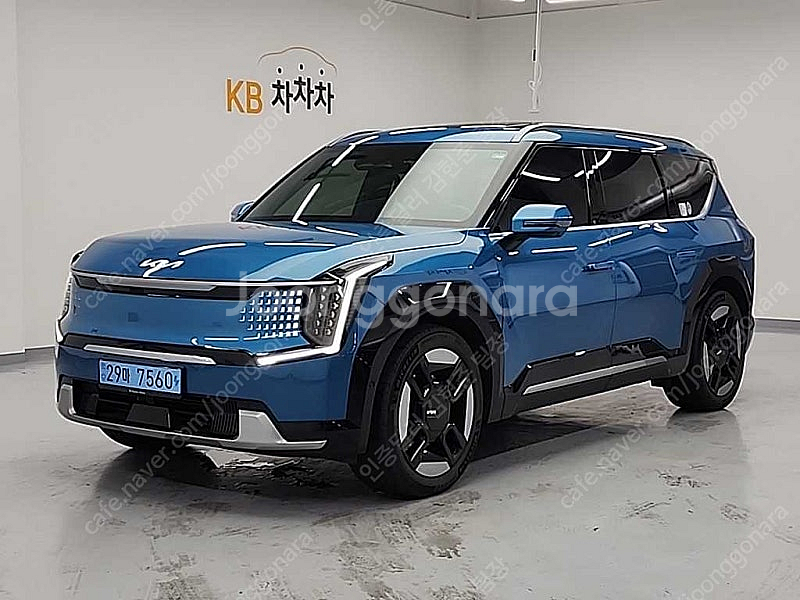 EV9 중고 EV9 중고차 파란색 2024년식 12,9...--0