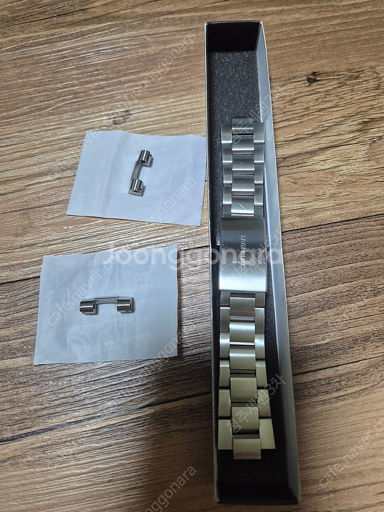 태그호이어 아쿠아레이서300(오토) 43mm+ 러버밴드...--7