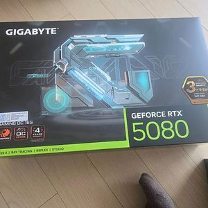 기가바이트 rtx 5080 gaming oc 게이밍 16g 미개봉 신품