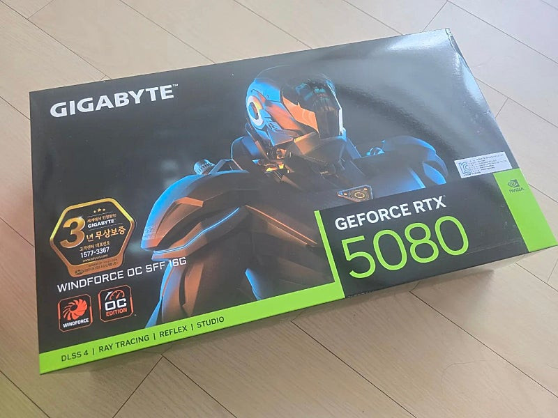 기가바이트 rtx 5070ti windforce 16g 그래픽카드 팝니다 이미지