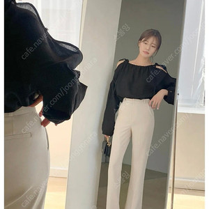 하와 썸머 세미 부츠컷 슬랙스