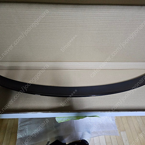 벤츠 glc43amg쿠페 순정 정품 리어스포일러 팔아요 이미지