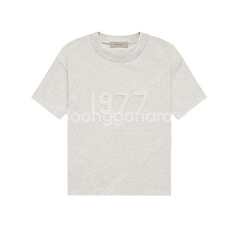 피오갓에센셜 1977 우먼 반팔 티셔츠 라이트 오트밀 ...--0