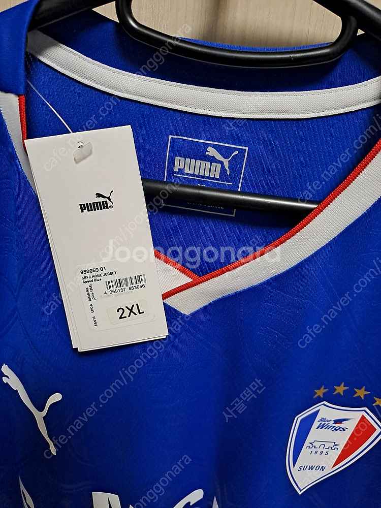 수원삼성 블루윙즈 30주년 홈 유니폼(2xl) 김현 팝...--1