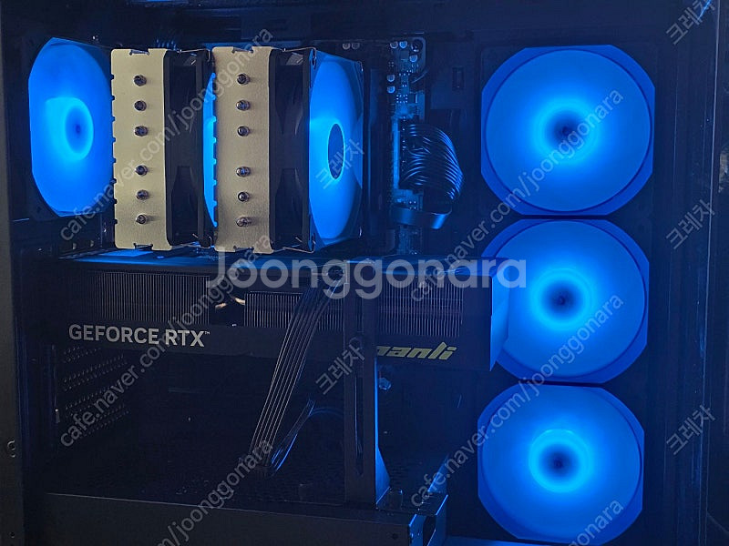 RTX5080 783D 7800X3D 본체 팝니다--1