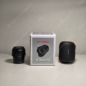 삼양 35mm f1.8 FE 소니마운트