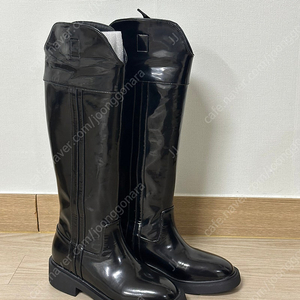 강자매 플랫폼 롱부츠 복스 블랙 225사이즈(새상품)