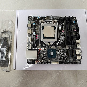 ASUS h110s1 stx(deskmini에 사용되는 사이즈) 메인보드 판매합니다.