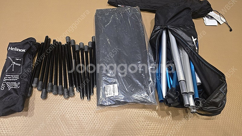 제이크라 코트텐트 210 오렌지 + 헬리녹스 코트맥스(...--4