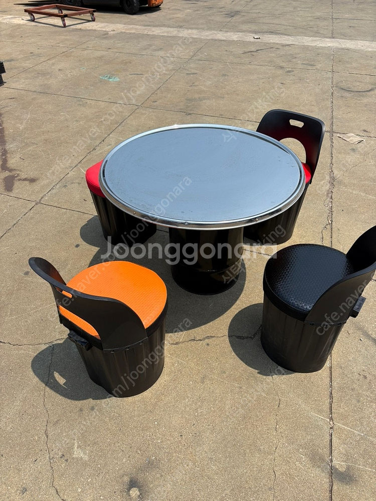 고깃집 등받이 수납의자 테이블 식탁 불판테이블 막숯불 ...--4