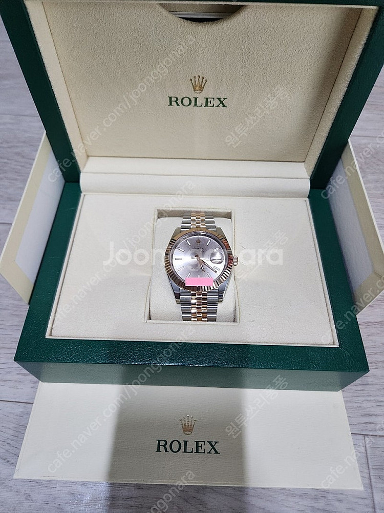 로렉스 126331 데이저스트 41mm 남성용 신형 로...--0