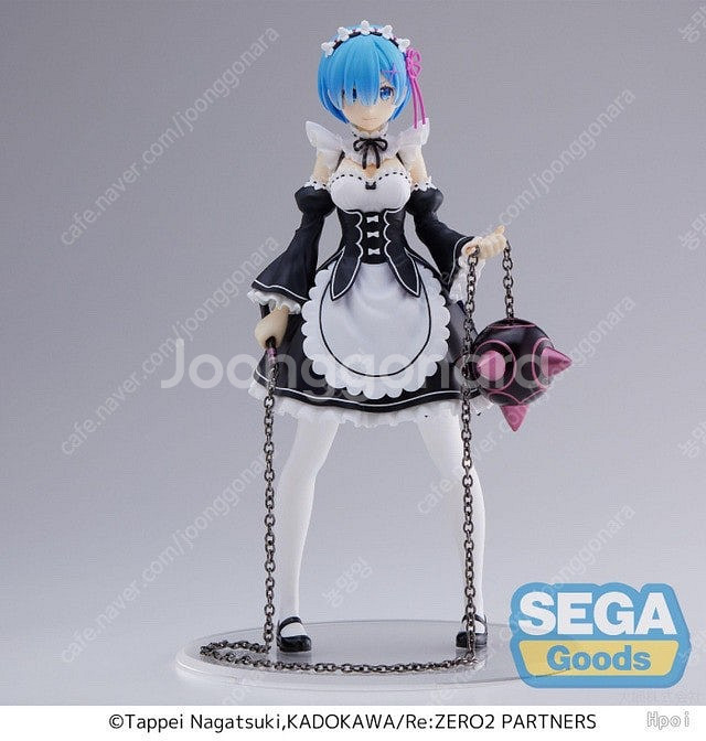 세가(SEGA) FIGURIZM 리제로 렘 철퇴 피규어--1