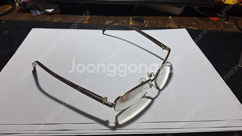 에르메네질도 제냐 VZ3025J 티타늄 반무테 안경테 ...--2