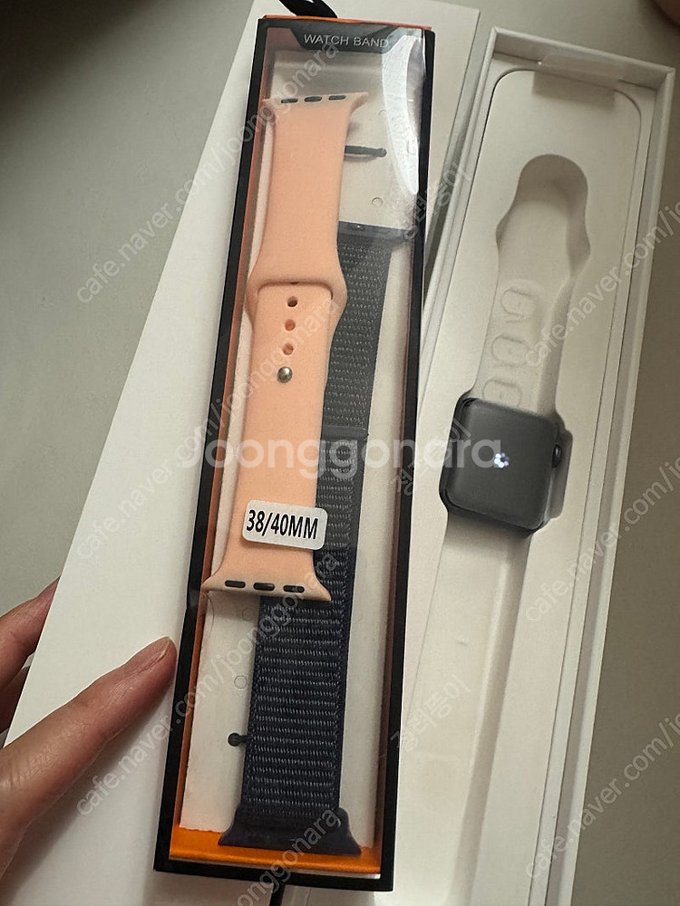 애플워치3 38mm 셀룰러 판매합니다--7