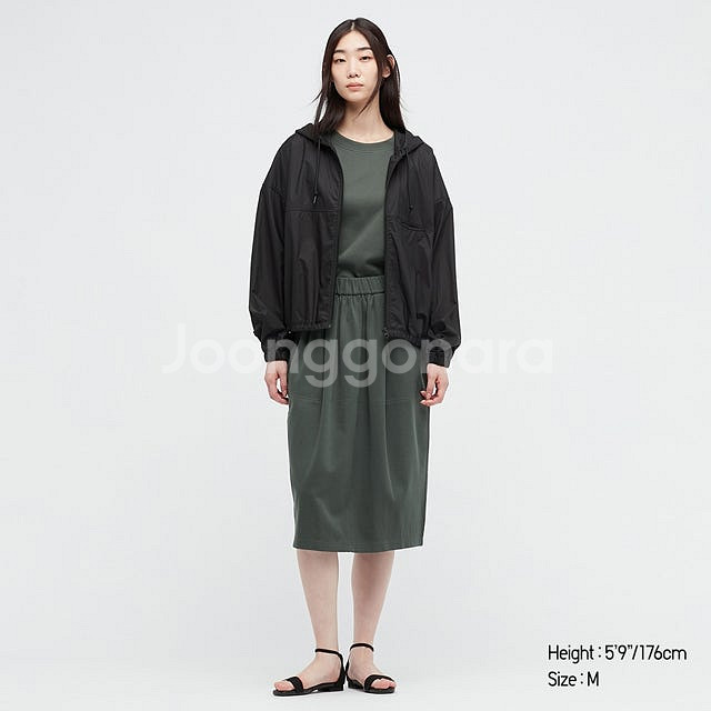 [BLACK] 유니클로 르메르 후드블루종 Uniqlo ...--1