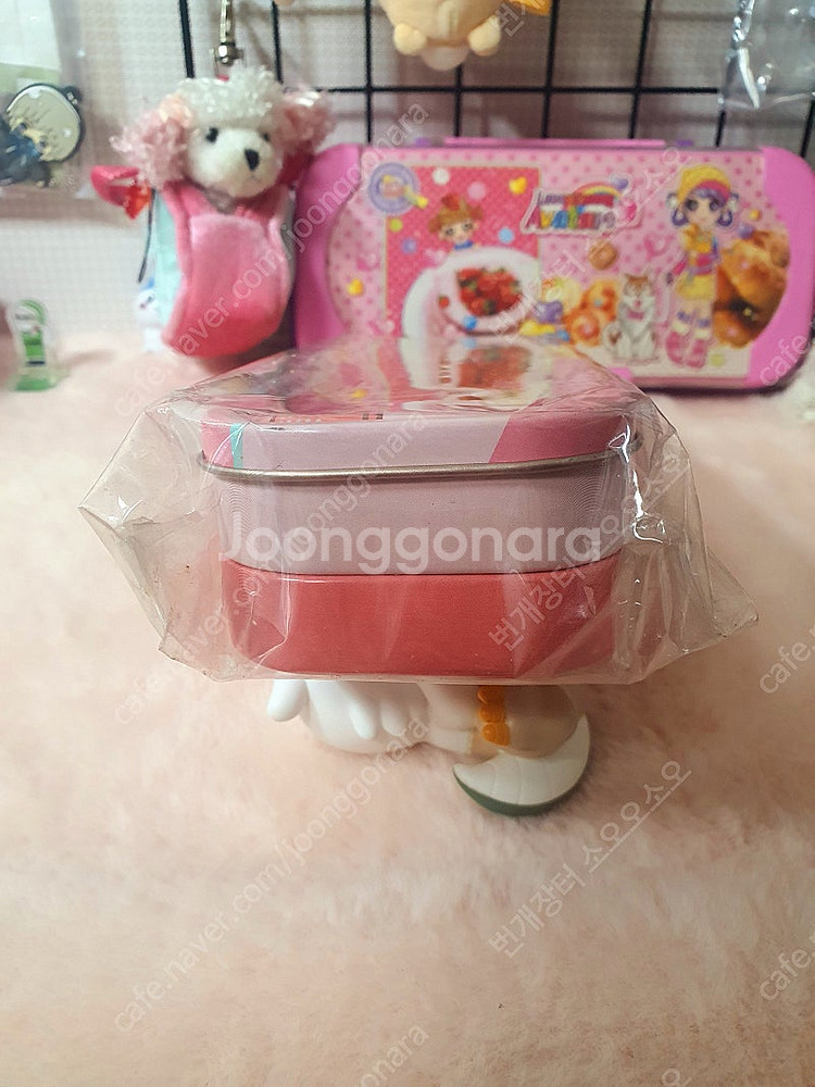미개봉) 고전 리락쿠마 코리락쿠마 필통 빈티지 2단 틴...--3