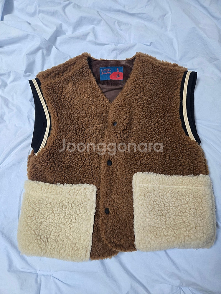 리미떼두두 양털 베스트 조끼 xl--0