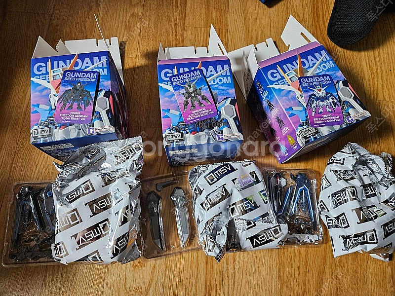 금요일까지 할인)QMSV 건담 시드 프리덤 3종 일괄 ...--0