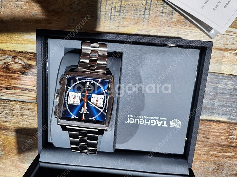 태그호이어 모나코 청판 39mm--0