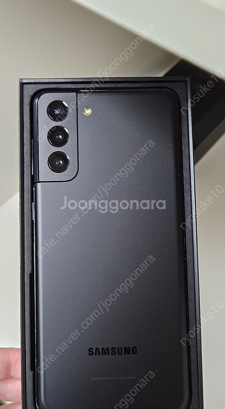 갤럭시S21 플러스 256GB SM-G996 [팬텀블랙...--8