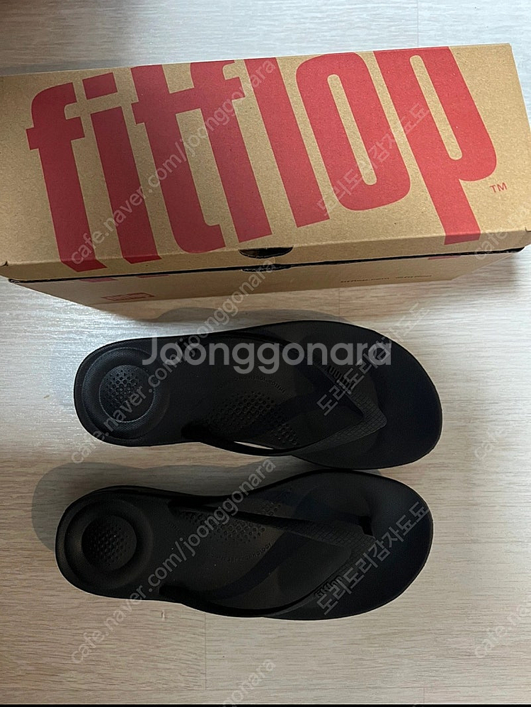 핏플랍 fitflop 아이쿠션 쪼리 슬리퍼 (새상품)--0
