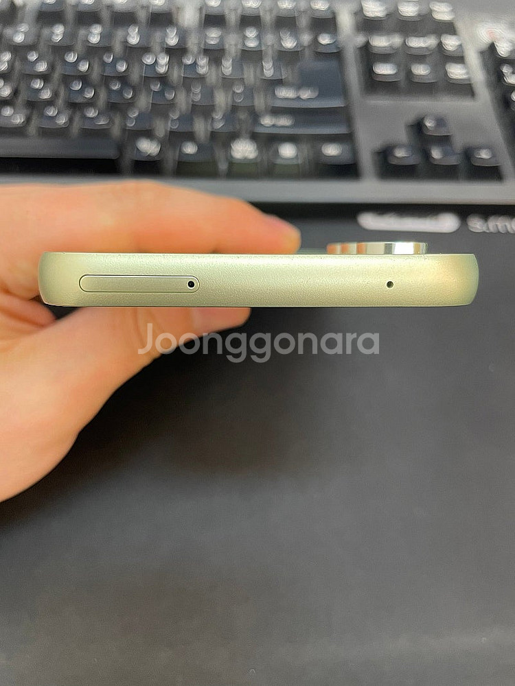 갤럭시퀀텀4 어썸라임 128GB 무잔상 상태좋은 중고1...--3
