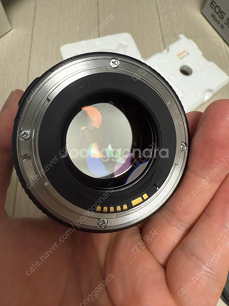 캐논 EF85mm F1.8 USM 팝니다. (애기만두)--5