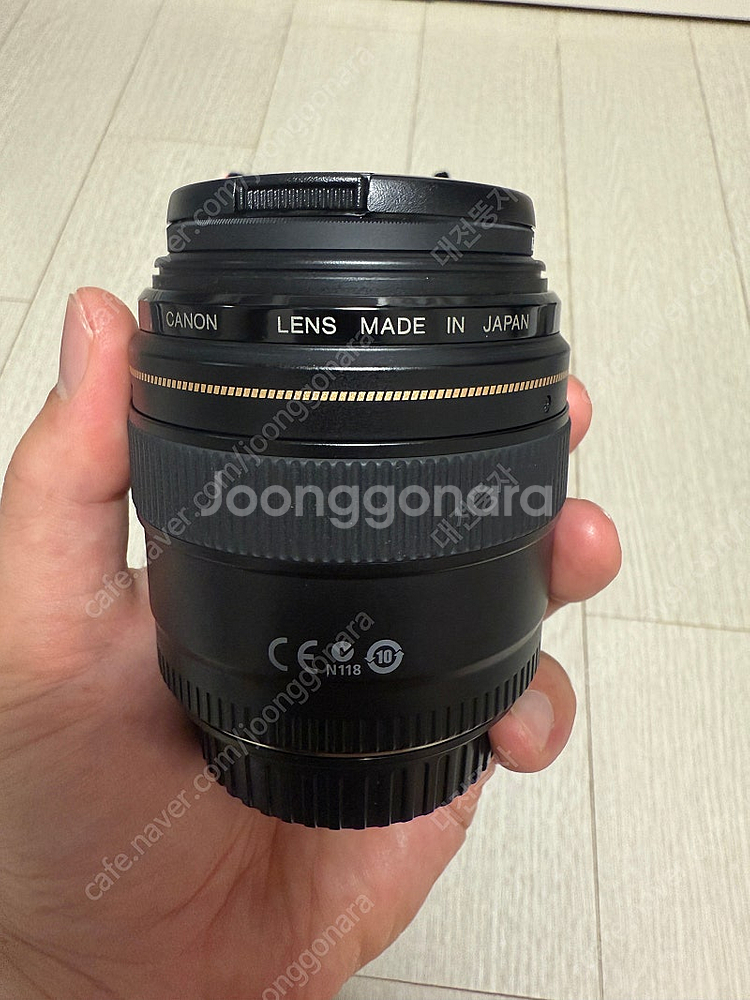 캐논 EF85mm F1.8 USM 팝니다. (애기만두)--7