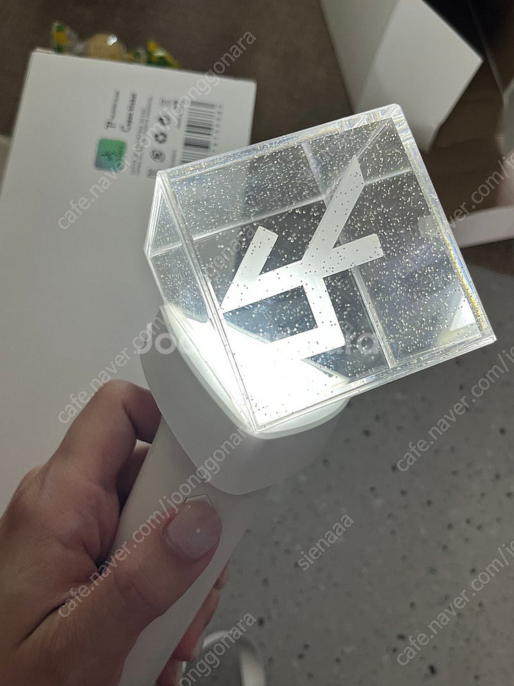 김준수 XIA 응원봉 코코봉 코코넛봉 (1회 사용)--2