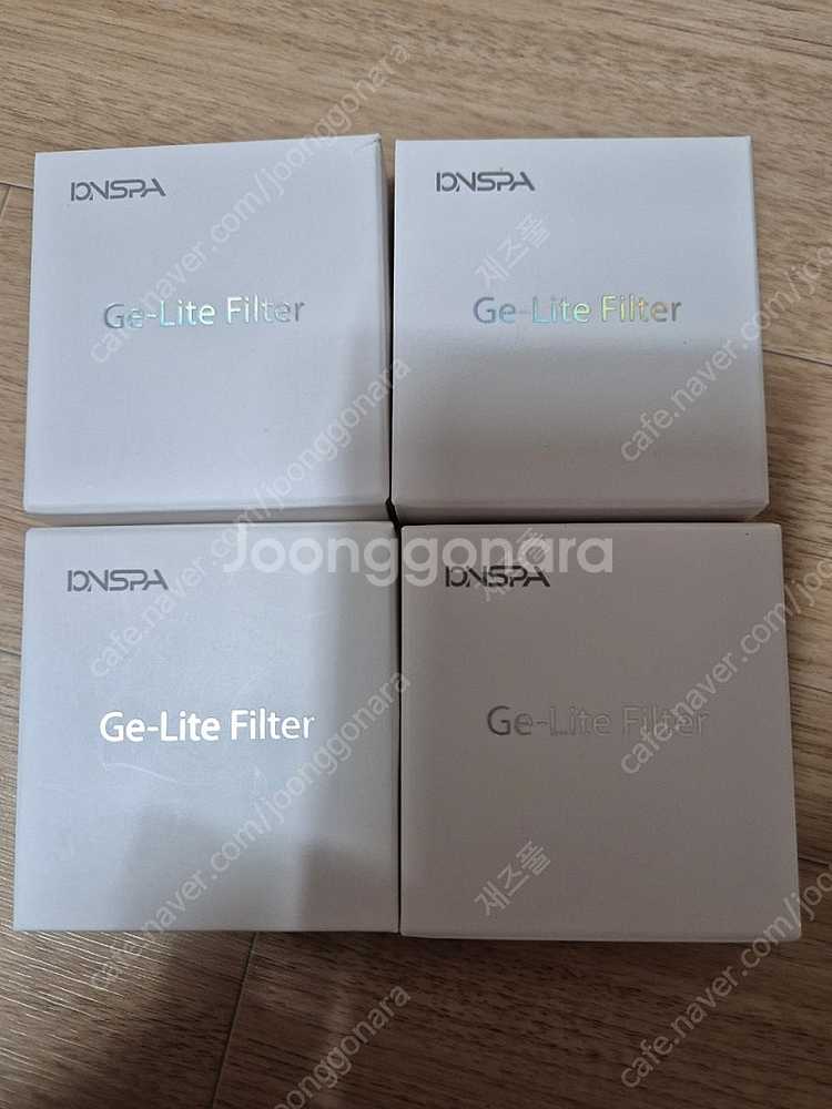 이온스파 샤워기 겔라이트 Ge-Lite 필터 4개--0