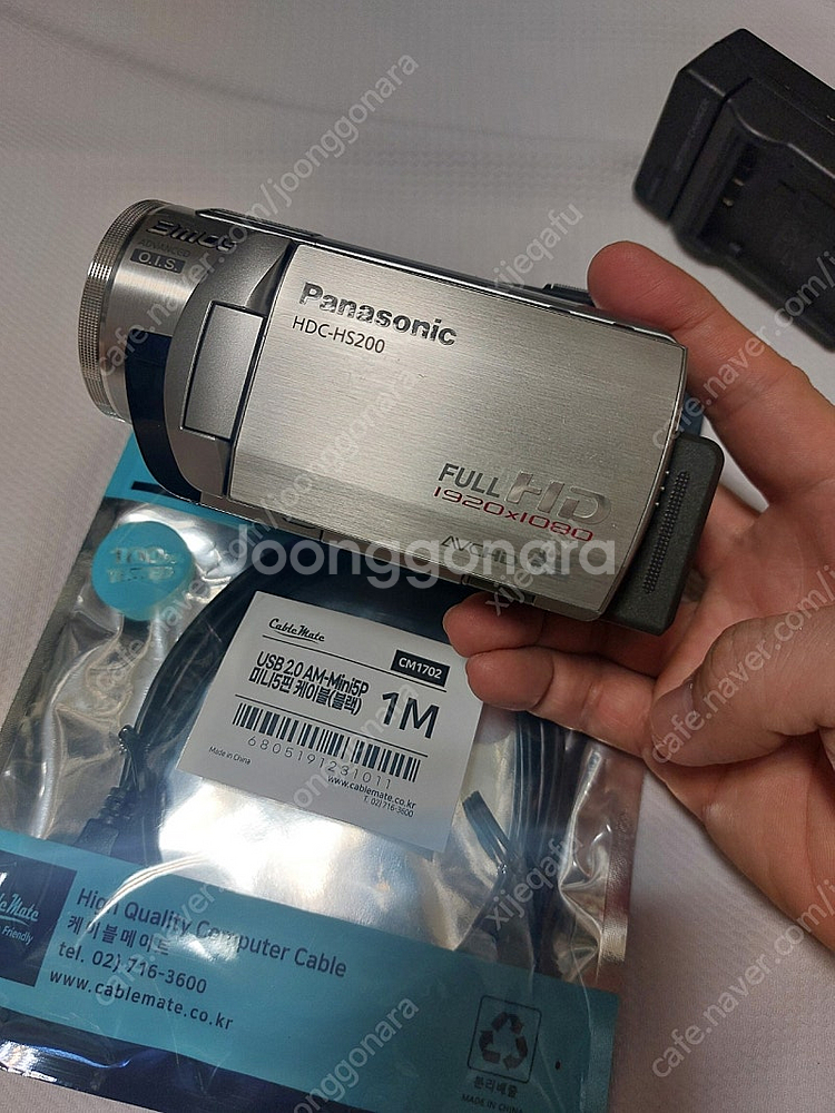 파나소닉 hdc-hs200 캠코더--1
