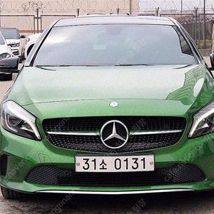 벤츠 A클래스 중고차 벤츠 중고차 수입중고차 녹색 2016년식 86,811km A200 중고차판매