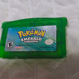 게임보이 어드밴스 포켓몬스터 에메랄드 gba 북미
