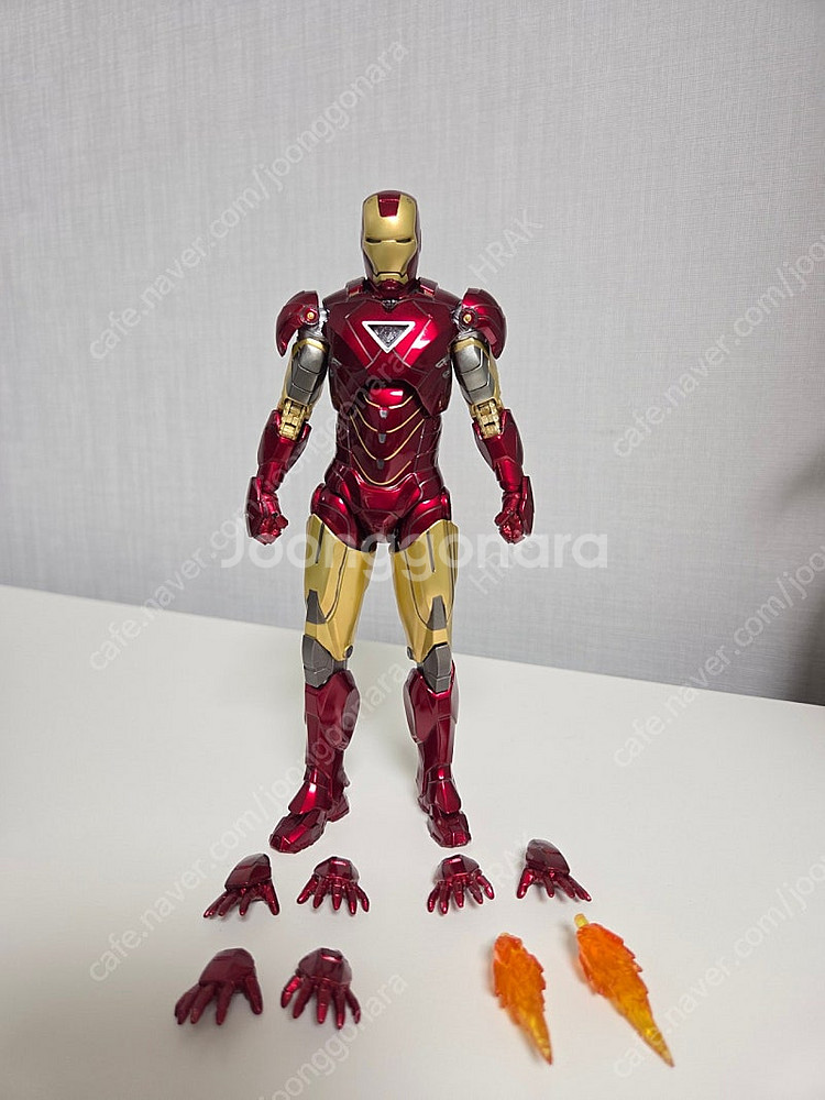 zd toys 토이즈 아이언맨 마크6 피규어--0