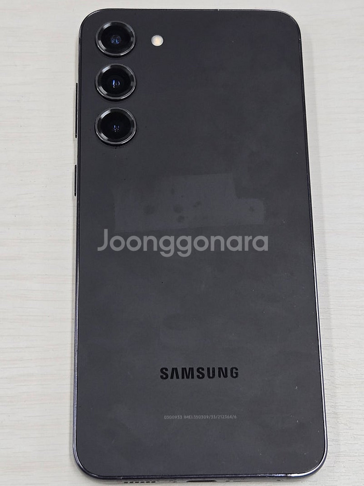 갤럭시 S23플러스 블랙색상 256용량 외관상태좋은 무...--6
