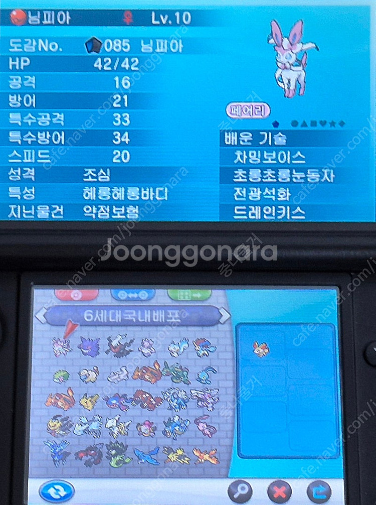 [배포 포켓몬 & 이로치 포켓몬] 포켓몬스터 Y 닌텐도...--6