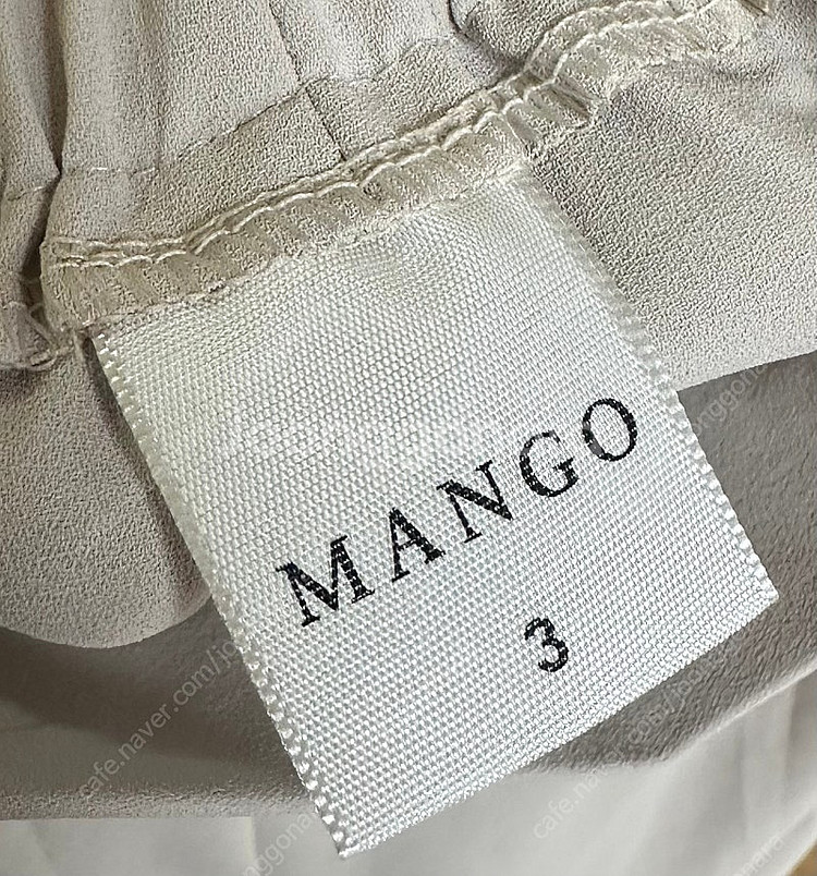 가격많이내림 새상품 MANGO 망고슬랙스 여름슬랙스 후...--4