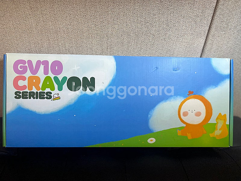 그루브스톤 GV10 저소음 밀키축 45g 라이트크레용--1