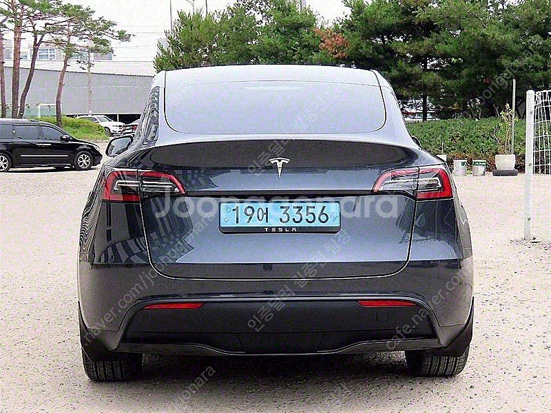테슬라 모델 Y 중고차 모델 Y 회색 2025년식 3,...--5