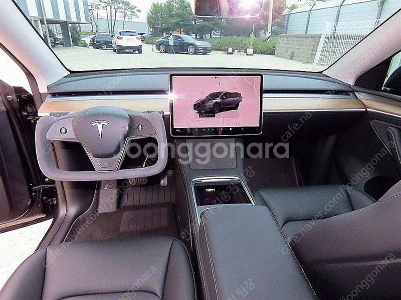 테슬라 모델 Y 중고차 모델 Y 회색 2025년식 3,...--8