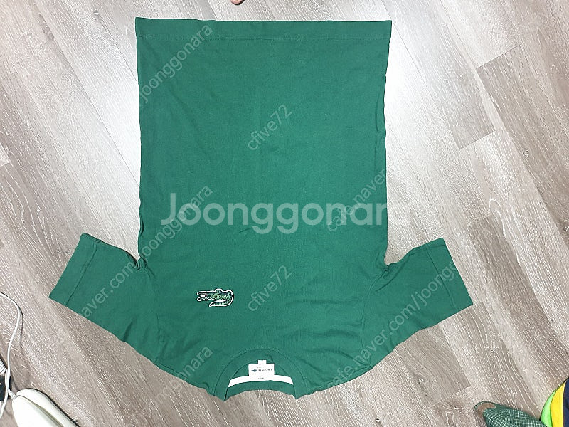 라코스테 티셔츠 xs 90(남녀공용)--0