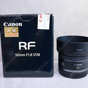 캐논 RF50mm F1.8 알쩜팔 렌즈 팔아요( SS급 )