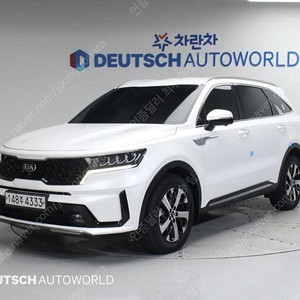 쏘렌토 중고 신형 쏘렌토 MQ4 중고 쏘렌토 중고차 흰색 2021년식 82,165km 디젤 2.2 2WD 노블레스 중고차시세비교