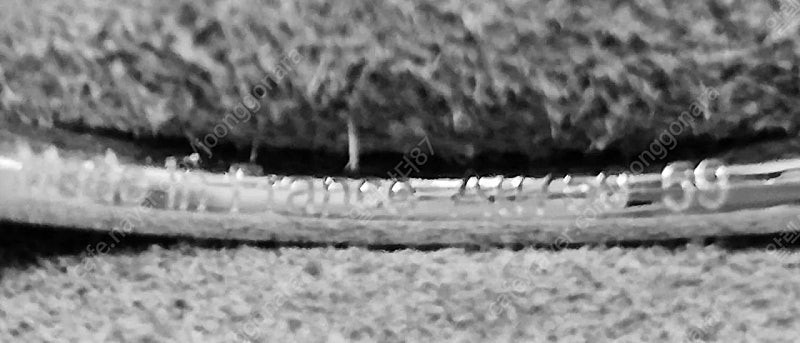 (새상품) 에르메스 18k 화이트골드 반지 59호 팝니다.[한국사이즈 남자 18호]--6