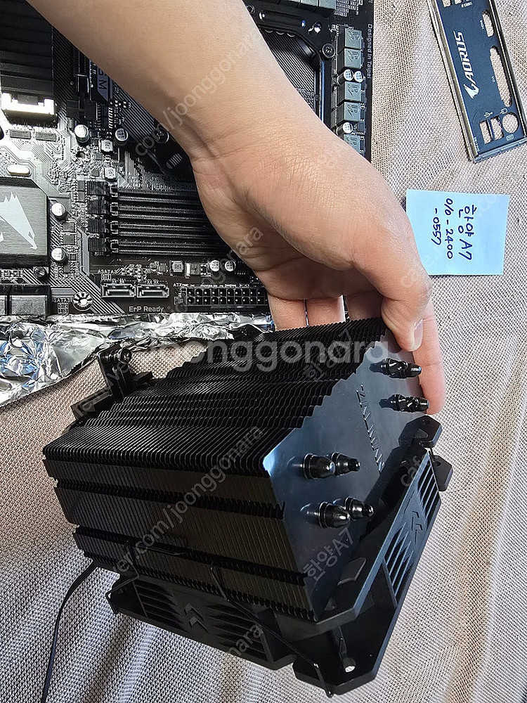 라이젠 5600 + B450 AORUS M + 잘만 올...--1
