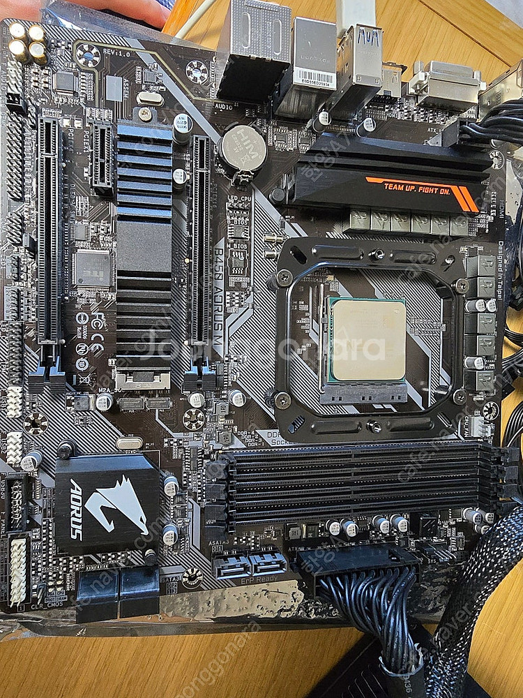 라이젠 5600 + B450 AORUS M + 잘만 올...--3