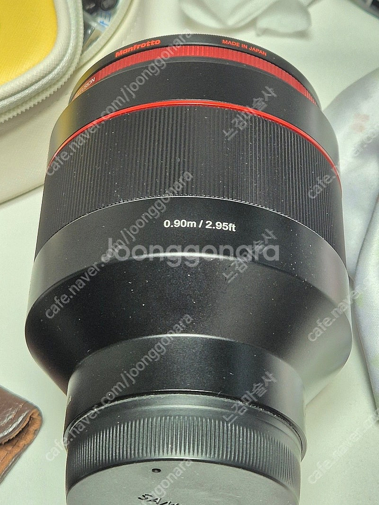 삼양 af 85mm 1.4 fe단렌즈+소니 2870 번...--1