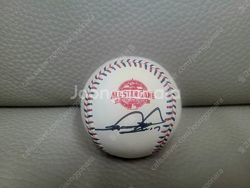 추신수 MLB 올스타 친필 사인 공인구, 유니폼 저렴하...--0