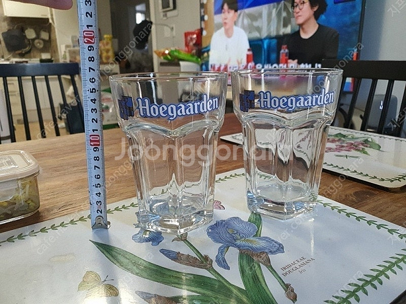 호가든 컵 빅사이즈 호가든 전용잔 (새제품 100개 일...--4