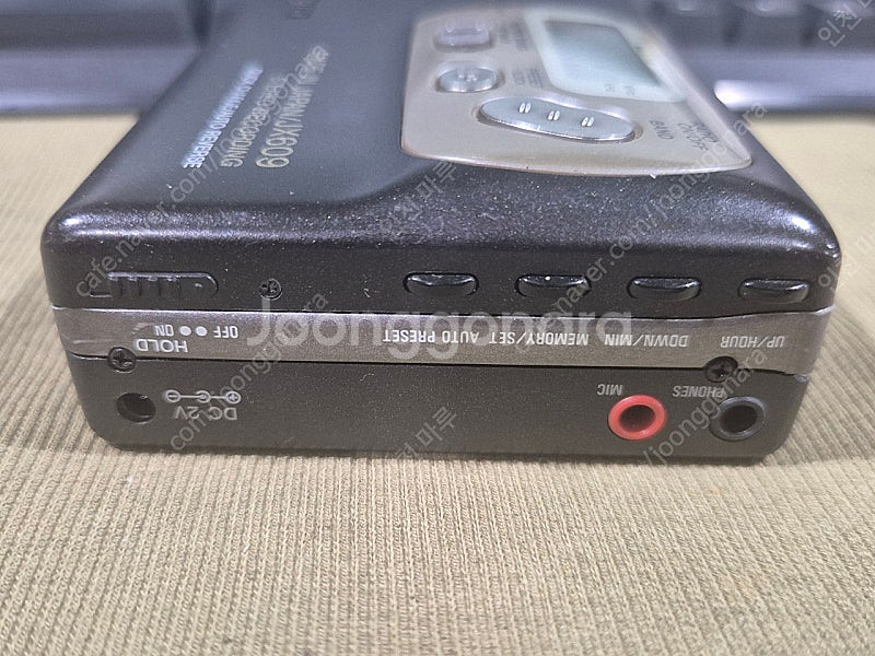 aiwa 카세트 워크맨 jx609 작동품--3